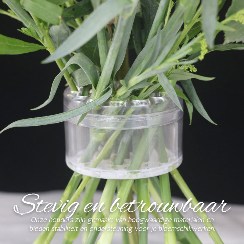 Spiraalvormige stamhouder voor Ikebana