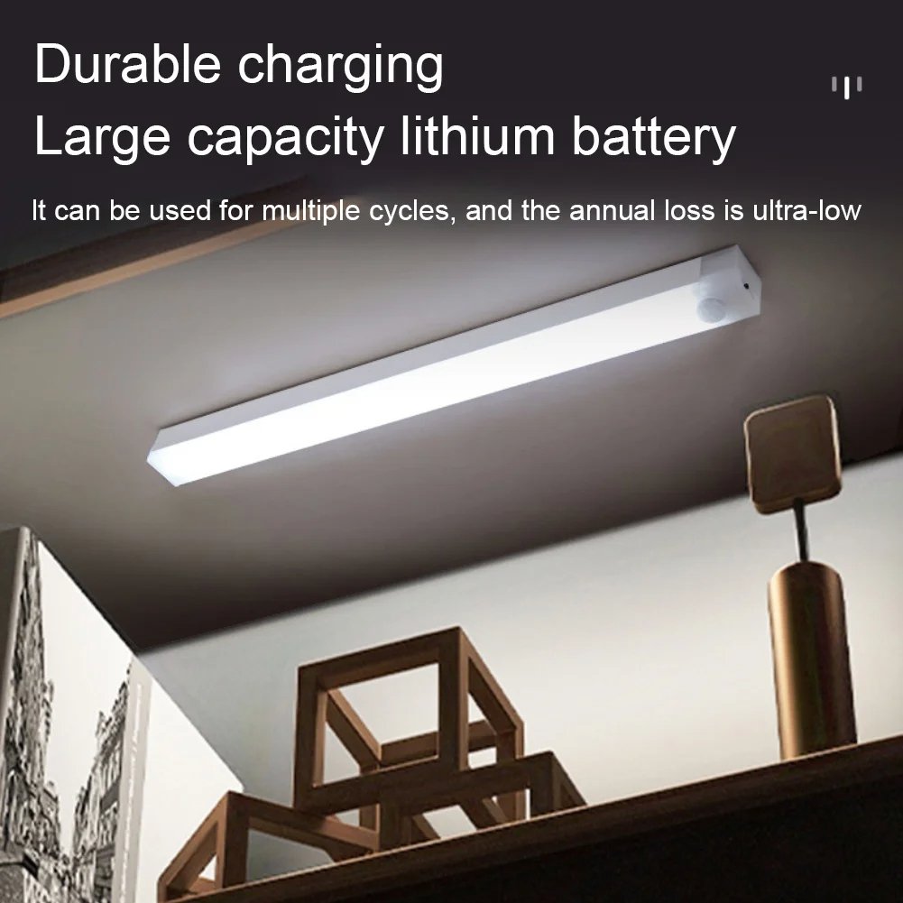 đ„TidsbegrĂ€nsat erbjudande - uppladdningsbar LED-lampa, ingen stansning krĂ€vs, smart sensor, magnetisk