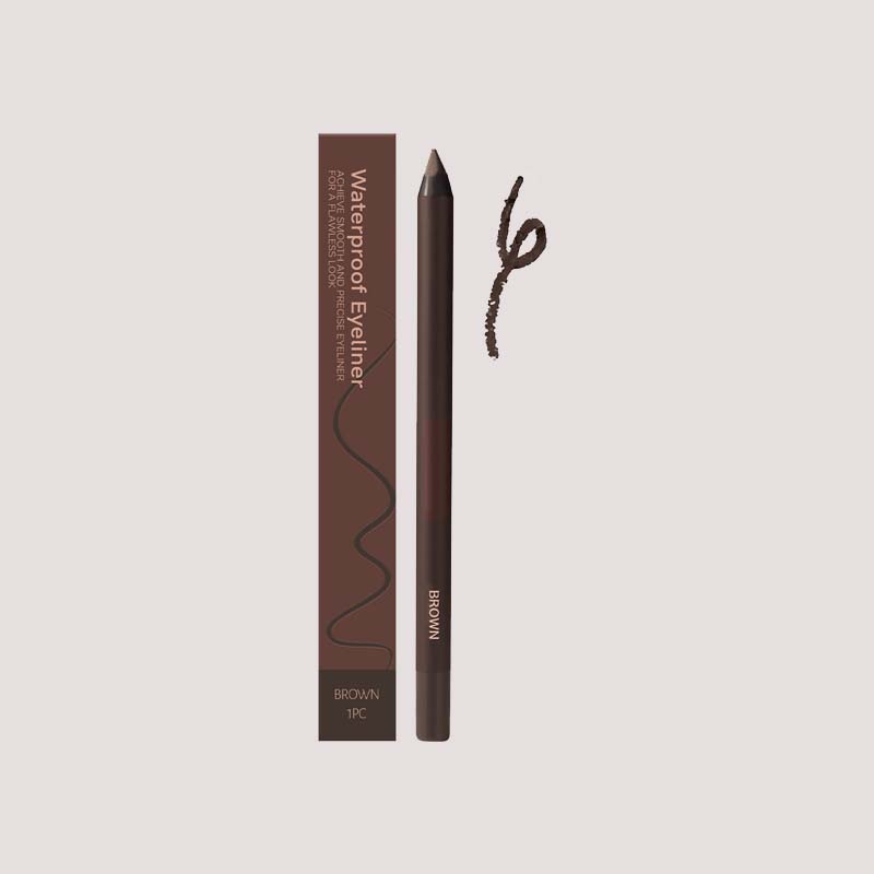 🎁Köp 1 få 1 gratis🔥-🌟24-timmars vattenfast eyeliner duo vässbar ögonpenna