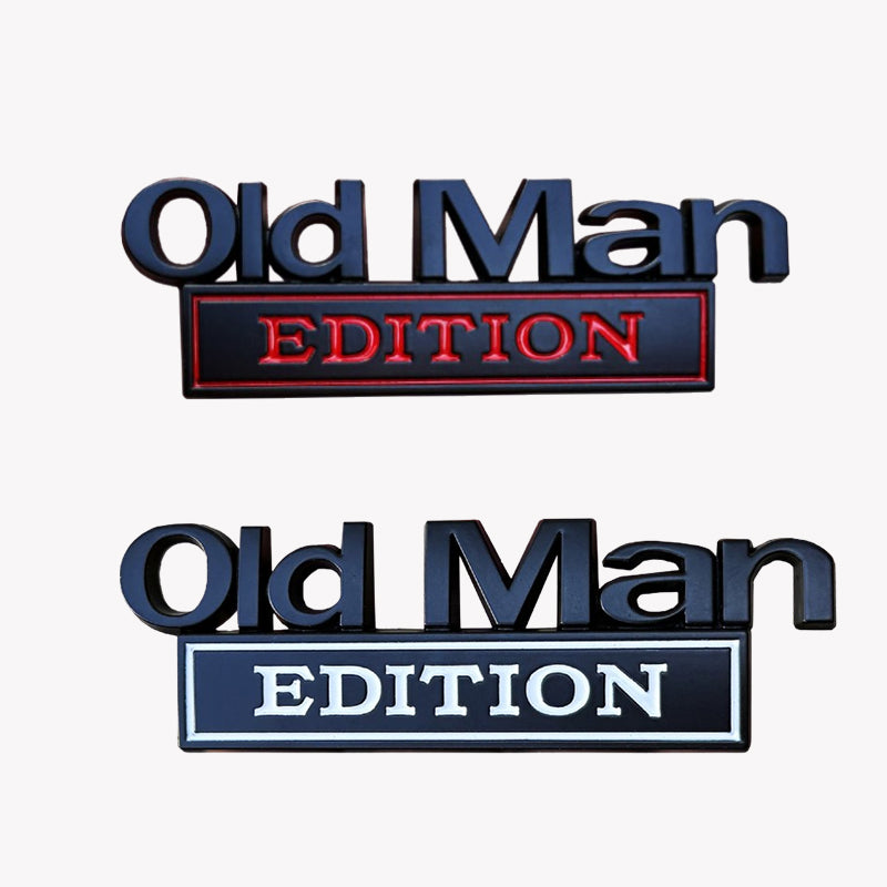 đ Old Man Edition auto embleem
