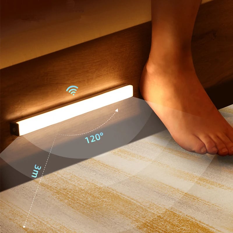 đ„TidsbegrĂ€nsat erbjudande - uppladdningsbar LED-lampa, ingen stansning krĂ€vs, smart sensor, magnetisk