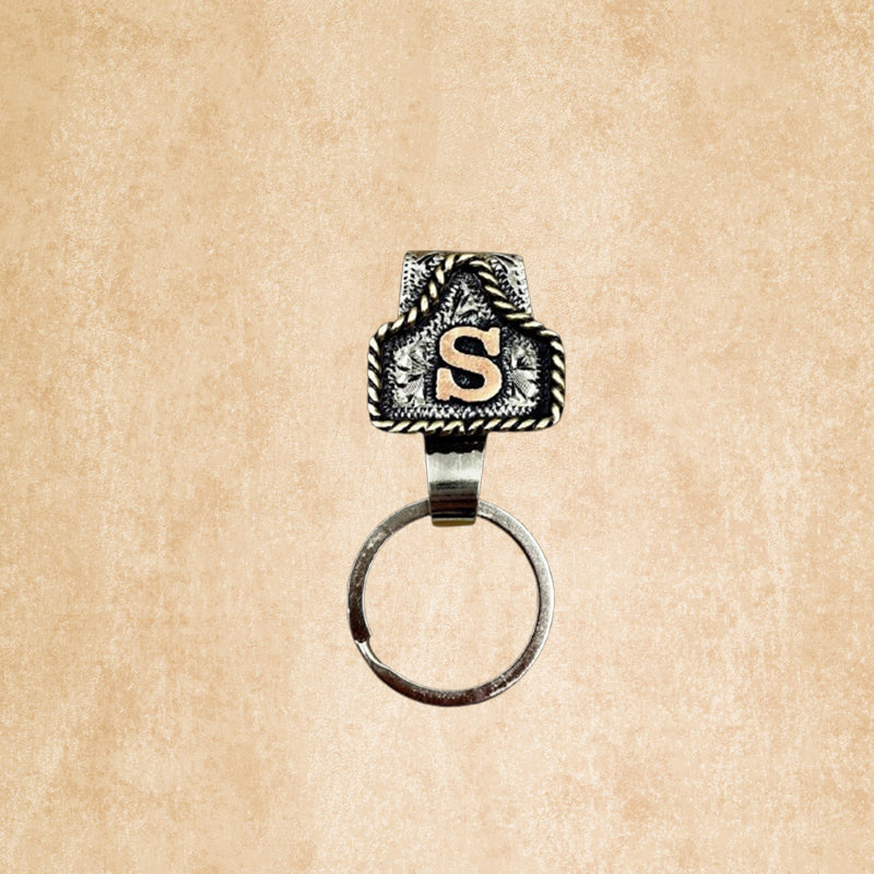 Nyckelring med monogram