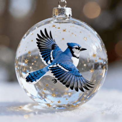 🔥🔥Sista dagen 49% rabatt - 2026 Wildlife Wonders™ kristallglasornament