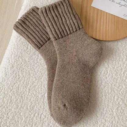 🧦 5 par Värmande Ullstrumpor i Mellanhöjd