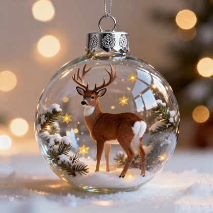 🔥🔥Sista dagen 49% rabatt - 2026 Wildlife Wonders™ kristallglasornament