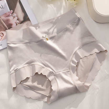 💖Storlek: 40-100 kg✨🎁Köp 1 få 2 (3-pack) 🎁Premium satin antibakteriell Ice Silk fuktabsorberande trosor