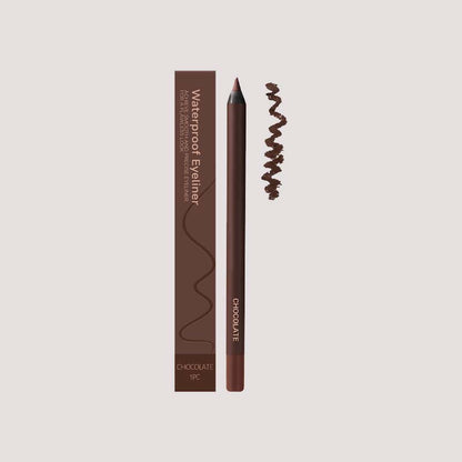 🎁Köp 1 få 1 gratis🔥-🌟24-timmars vattenfast eyeliner duo vässbar ögonpenna