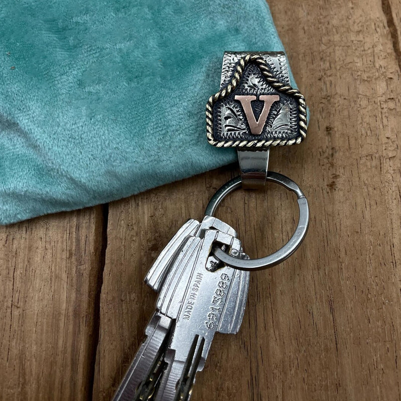 Nyckelring med monogram