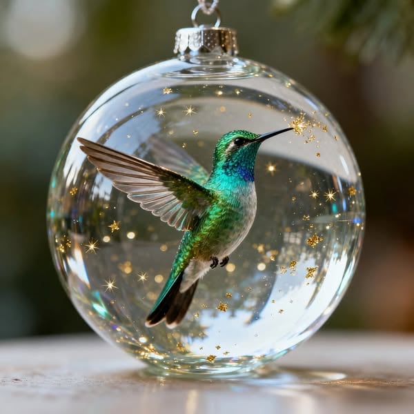 🔥🔥Sista dagen 49% rabatt - 2026 Wildlife Wonders™ kristallglasornament