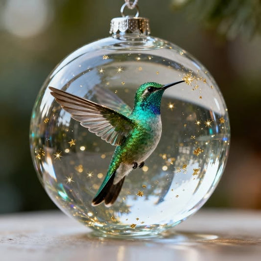 🔥🔥Sista dagen 49% rabatt - 2026 Wildlife Wonders™ kristallglasornament