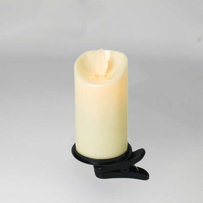 Festliga LED-ljusstakar med klämfäste