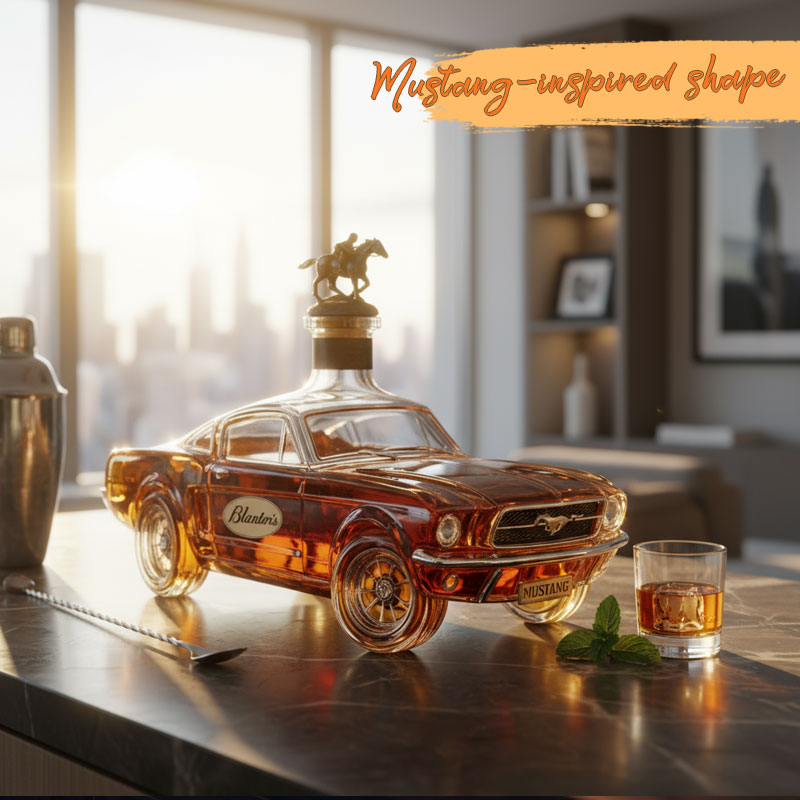 Mustang Whiskyflaska