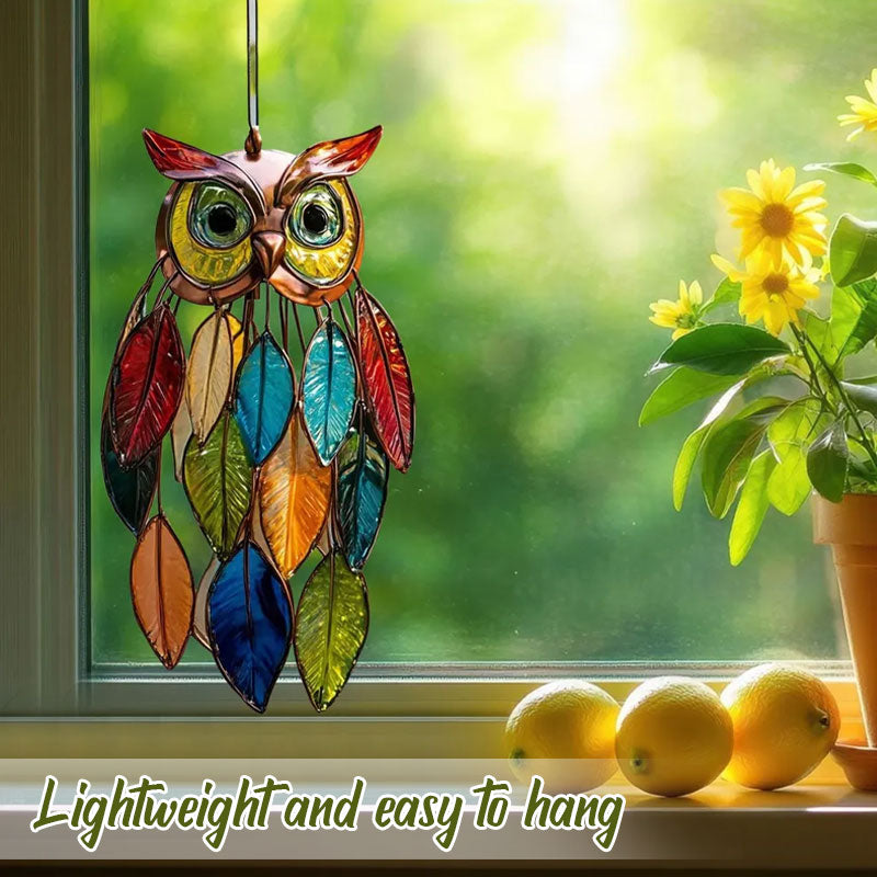 Färgade ugglehängen