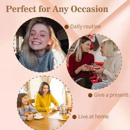 ✨ Oval uppsättning hårklämmor (4 st)