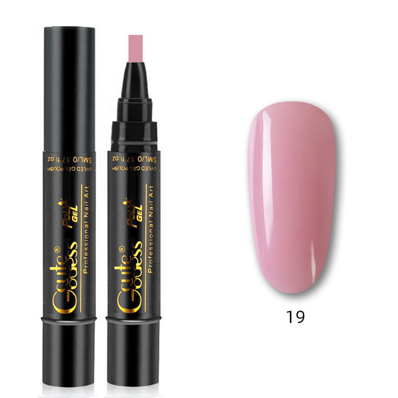 💅✨ 3-i-1 Gellack Penna | Bas, Färg & Topplack i Ett Steg! | Snabb Manikyr