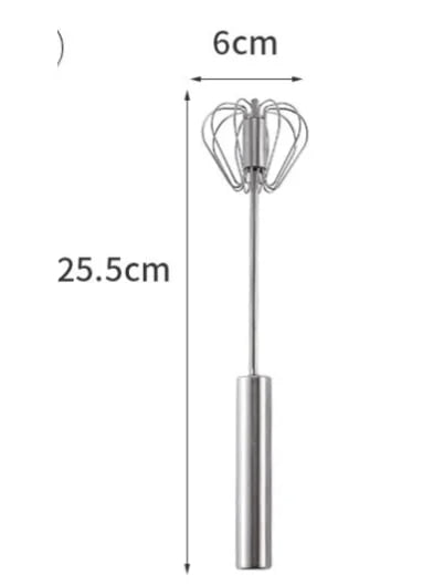 🔥STOR REA - 50% RABATT🔥Halvautomatisk visp i rostfritt stål - KÖP 2 FÅ 2 GRATIS