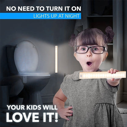 🔥Tidsbegränsat erbjudande - uppladdningsbar LED-lampa, ingen stansning krävs, smart sensor, magnetisk