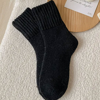 🧦 5 par Värmande Ullstrumpor i Mellanhöjd