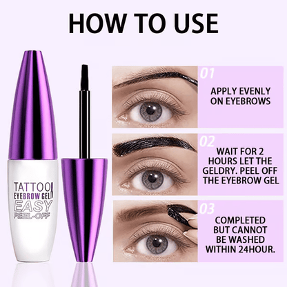 🌟Sista dagen Köp 1 Få 1 Gratis🔥Semi-Permanent Tattoo Eyebrow Gel