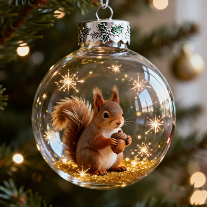 🔥🔥Sista dagen 49% rabatt - 2026 Wildlife Wonders™ kristallglasornament