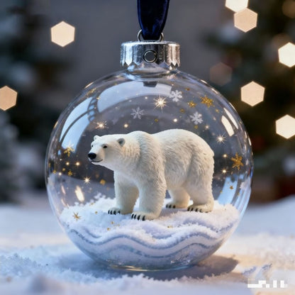 🔥🔥Sista dagen 49% rabatt - 2026 Wildlife Wonders™ kristallglasornament