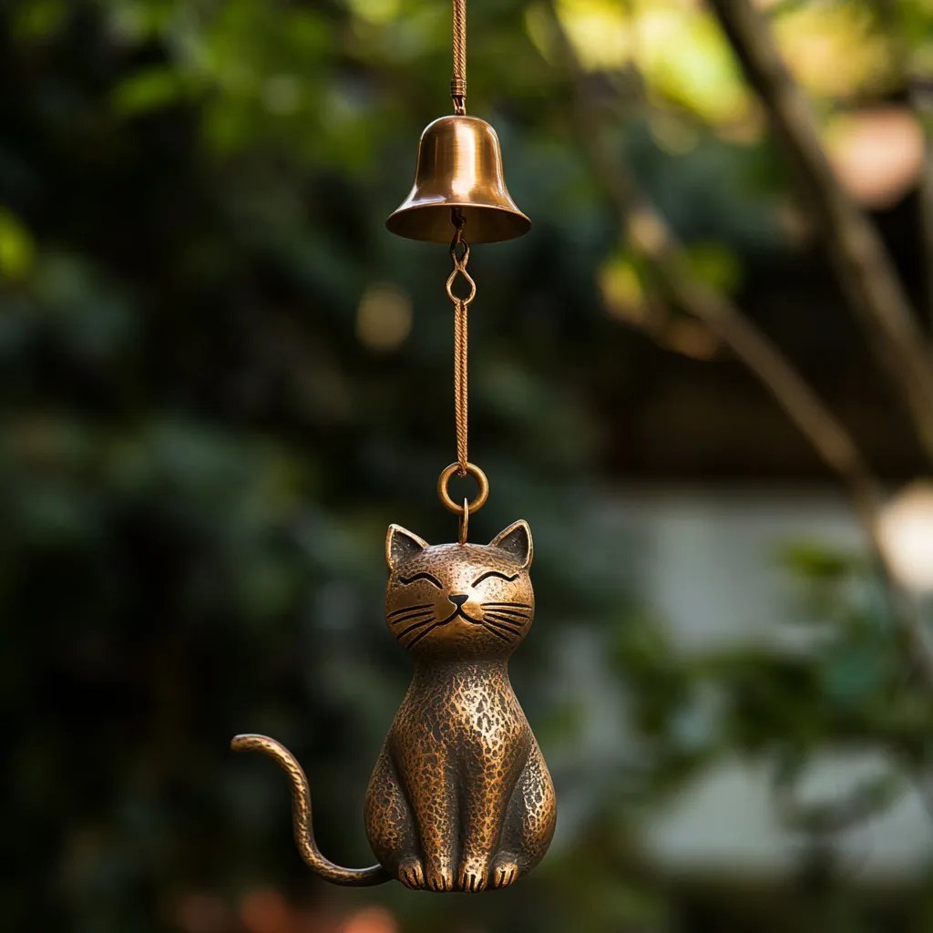 ⏳Aktuellt erbjudande: 60% rabatt🐱Handgjord retro klocka med kattvagg
