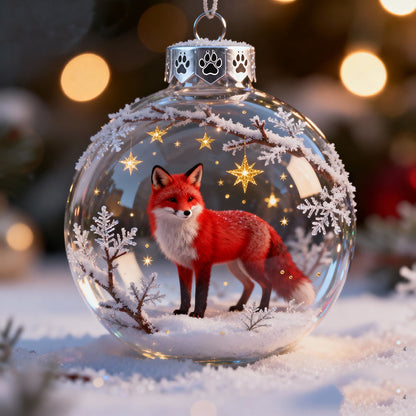 🔥🔥Sista dagen 49% rabatt - 2026 Wildlife Wonders™ kristallglasornament