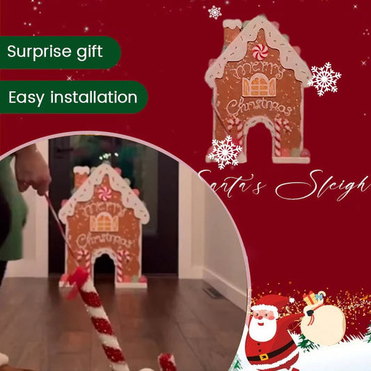 🔥Sista dagen 49% RABATT - 🎅 Pepparkaksgolf Spelset - Bästa Julspelet